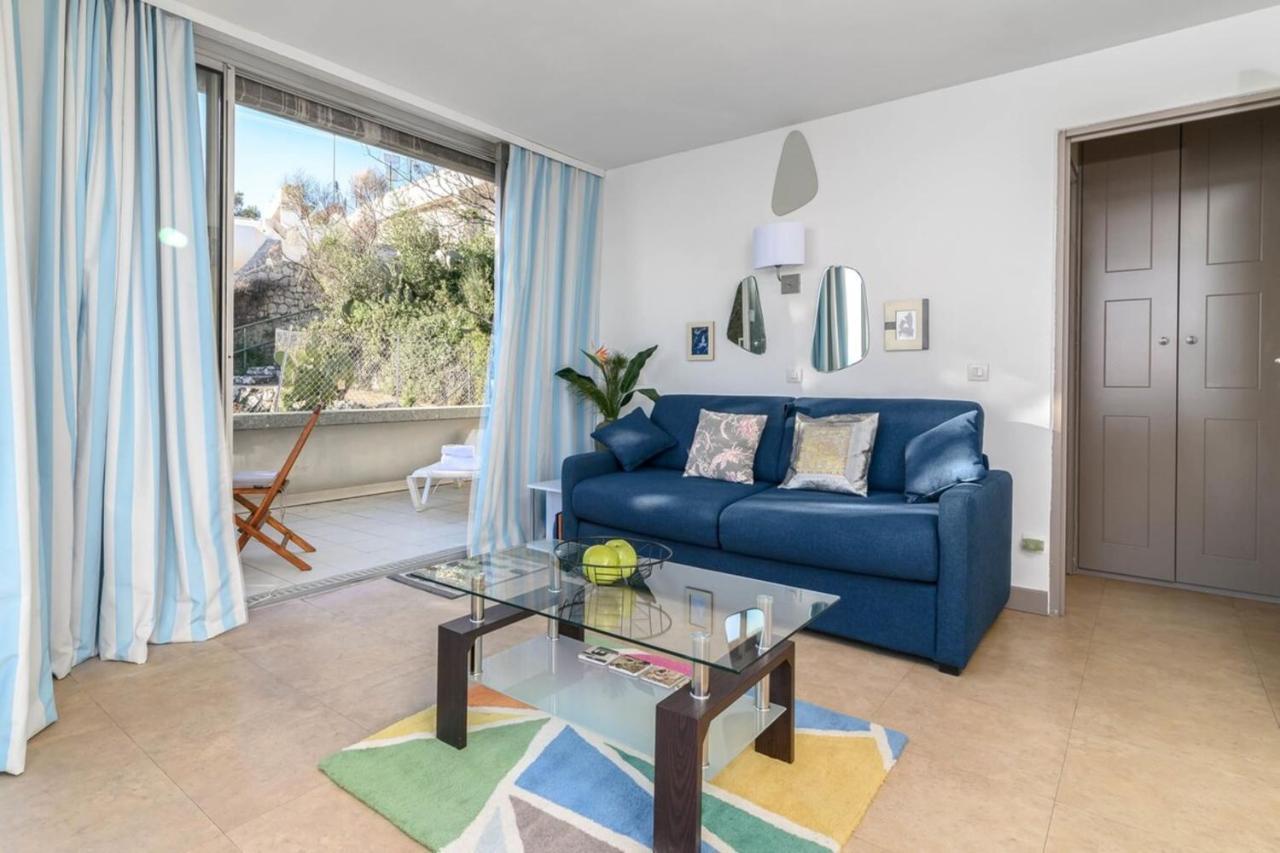 Air-Conditioned Apartment With Sea View Furnished Terrace & Parking Cap-d'Ail Kültér fotó