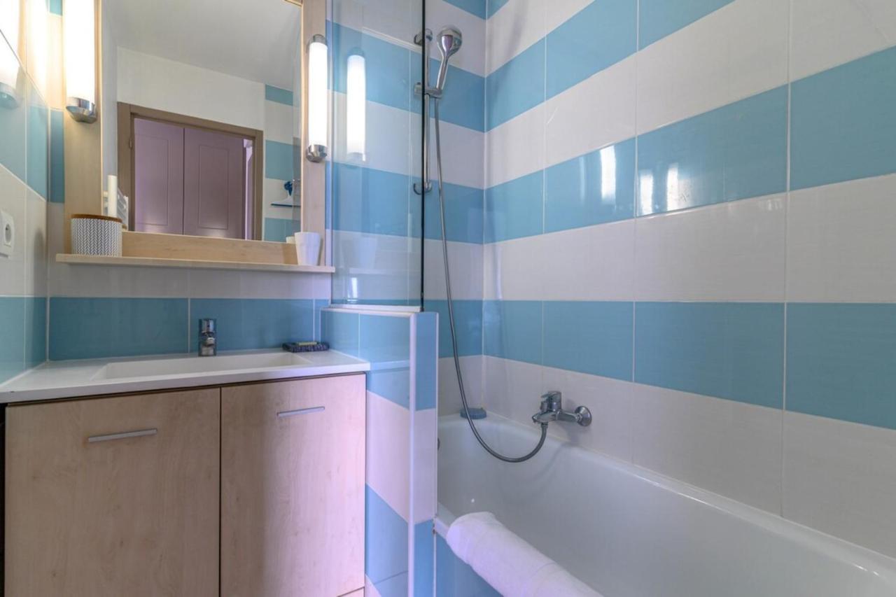 Air-Conditioned Apartment With Sea View Furnished Terrace & Parking Cap-d'Ail Kültér fotó